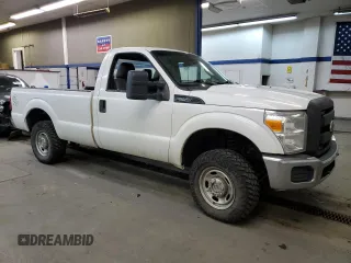 2011 Ford Super Duty F-250 SRW XL with VIN 1FTBF2B61BEB25180, listed as a Copart auction lot 88073195 with 0 mi miles and Salvage Title. Bid and sale history available at carsss.com. Image 4.