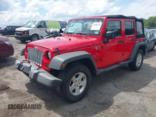 2016 Jeep Wrangler Unlimited Sport z VIN 1C4BJWDG0GL176104, wystawiony jako IAAI lot #42456659 z przebiegiem 116 902 mil mil oraz . Historia ofert i sprzedaży dostępna na DreamBid. Obrazek 17.