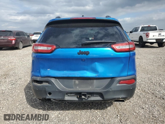2018 Jeep Cherokee Limited with VIN 1C4PJLDX5JD584152, listed as a Copart auction lot 44037855 with 109,535 mi miles and Salvage title. Bid and sale history available at DreamBid. Image 6.