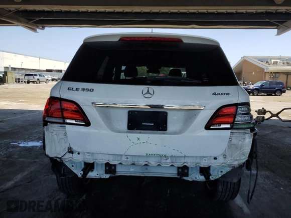 2017 Mercedes-Benz GLE 350 with VIN 4JGDA5HB1HA897655, listed as a Copart auction lot 60887775 with 79,325 mi miles and Salvage title. Bid and sale history available at DreamBid. Image 6.