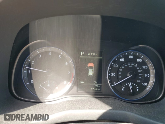 2022 Hyundai Kona SE with VIN KM8K2CAB5NU795868, listed as a Copart auction lot 48125285 with 47,840 mi miles and Salvage Title. Bid and sale history available at carsss.com. Image 9.