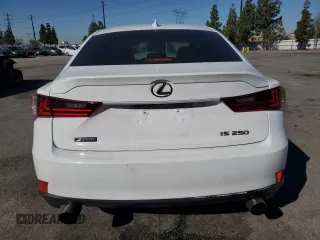 2015 Lexus IS 250 with VIN JTHBF1D26F5056902, listed as a Copart auction lot 56052755 with 153,316 mi miles and Salvage title. Bid and sale history available at DreamBid. Image 6.