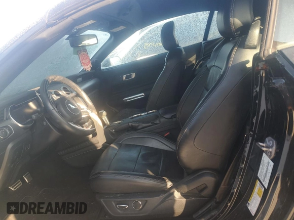 2019 Ford Mustang EcoBoost with VIN 1FATP8UH1K5196047, listed as a Copart auction lot 43608795 with 62,570 mi miles and Salvage Title. Bid and sale history available at carsss.com. Image 7.