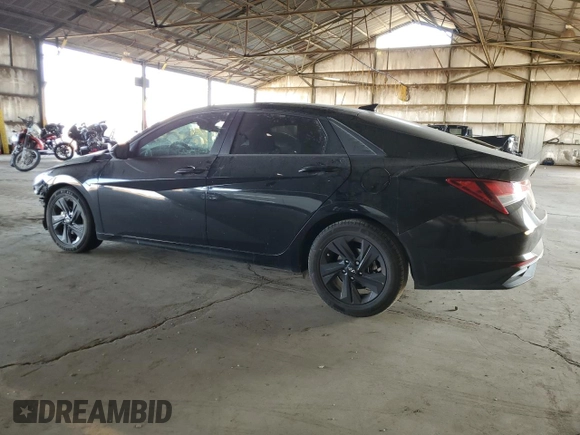 2021 Hyundai Elantra SEL with VIN 5NPLS4AG8MH042256, listed as a Copart auction lot 88376455 with 82,524 mi miles and Salvage Title. Bid and sale history available at carsss.com. Image 2.