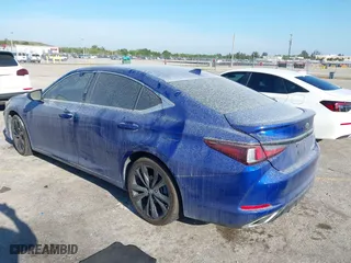 2023 Lexus ES with VIN 58AJZ1B16PU160025, listed as a IAAI auction lot 41886944 with 36,391 mi miles. Bid and sale history available at carsss.com. Image 3.