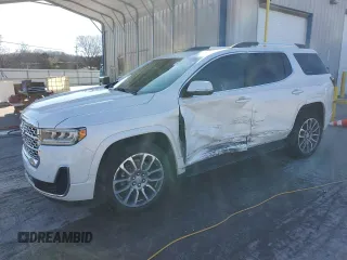 2023 GMC Acadia Denali with VIN 1GKKNPLS7PZ256761, listed as a Copart auction lot 49346845 with 8,290 mi miles and Salvage title. Bid and sale history available at DreamBid. Image 1.