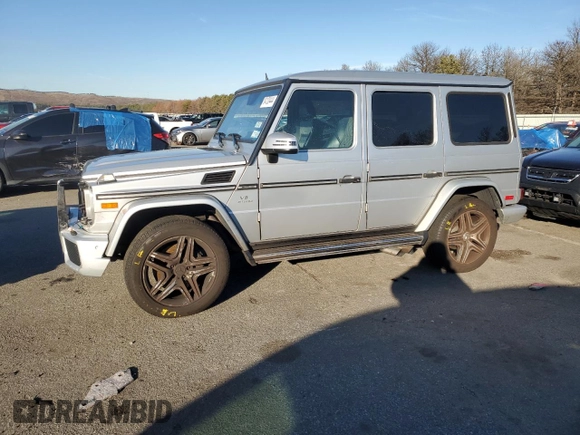 2015 Mercedes-Benz G 63 AMG с VIN WDCYC7DF6FX237278, выставлен на аукционе Copart как лот 84120444 с пробегом 90 692 миль миль и Списание • Salvage title. История ставок и продаж доступна на DreamBid. Изображение 1.
