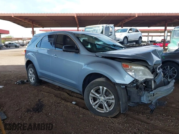 2015 Chevrolet Equinox LS with VIN 2GNALAEK8F6121846, listed as a IAAI auction lot 41896597 with 109,237 mi miles. Bid and sale history available at carsss.com. Image 1.