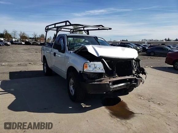 2005 Ford F-150 XL with VIN 1FTRF12235NA82990, listed as a Copart auction lot 50436745 with Not provided miles and Salvage title. Bid and sale history available at DreamBid. Image 10.