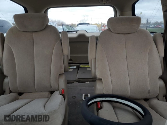 2008 Kia Sedona EX with VIN KNDMB233286246361, listed as a Copart auction lot 80190154 with 191,092 mi miles and Salvage Title. Bid and sale history available at carsss.com. Image 10.
