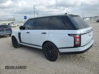 2016 Land Rover Range Rover HSE with VIN SALGS2KFXGA260327, listed as a Copart auction lot 53199585 with 111,970 mi miles and Salvage title. Bid and sale history available at DreamBid. Image 2.