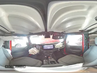 2024 Jeep Wrangler Sport S with VIN 1C4PJXDN5RW210582, listed as a Copart auction lot 47043845 with 18,593 mi miles and Salvage title. Bid and sale history available at DreamBid. Image 16.