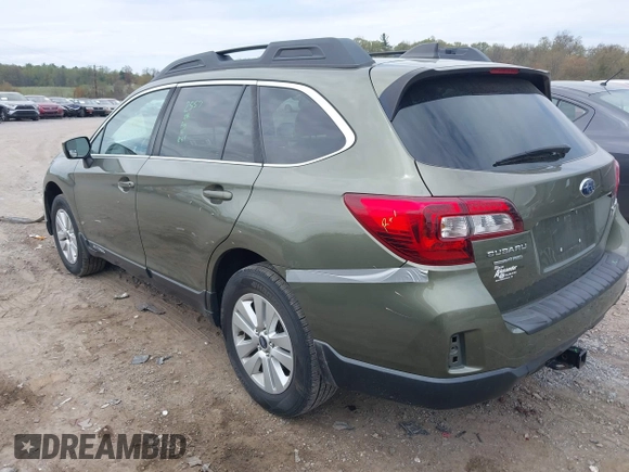 2017 Subaru Outback Premium with VIN 4S4BSACC5H3340524, listed as a IAAI auction lot 42077133 with 141,274 mi miles and . Bid and sale history available at DreamBid. Image 3.