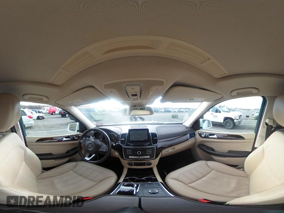 2019 Mercedes-Benz GLS 450 with VIN 4JGDF6EE3KB233297, listed as a IAAI auction lot 41882975 with 130,354 mi miles and . Bid and sale history available at DreamBid. Image 18.