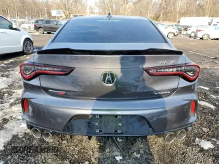 2021 Acura TLX Type S with VIN 19UUB7F04MA001598, listed as a Copart auction lot 41467135 with 54,187 mi miles and Salvage Title. Bid and sale history available at carsss.com. Image 6.