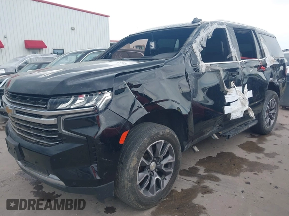 2021 Chevrolet Tahoe LT z VIN 1GNSCNKD5MR282271, wystawiony jako IAAI lot #42705493 z przebiegiem 68 280 mil mil oraz . Historia ofert i sprzedaży dostępna na DreamBid. Obrazek 2.