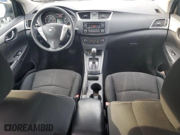 2017 Nissan Sentra S with VIN 3N1AB7AP0HY375622, listed as a Copart auction lot 46664685 with 74,703 mi miles and Salvage Title. Bid and sale history available at carsss.com. Image 8.