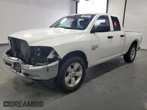 2024 Ram 1500 SLT z VIN 1C6RR7GG3RS156700, wystawiony jako Copart lot #53304145 z przebiegiem 14 147 mil mil oraz Szkoda całkowita • Salvage title. Historia ofert i sprzedaży dostępna na DreamBid. Obrazek 1.