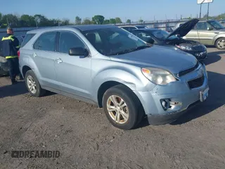 2014 Chevrolet Equinox LS with VIN 2GNALAEK4E6173554, listed as a IAAI auction lot 41988389 with 143,481 mi miles. Bid and sale history available at carsss.com. Image 1.