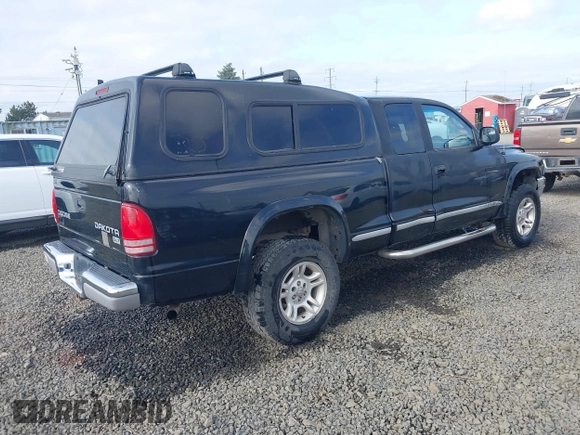 2004 Dodge Dakota SLT with VIN 1D7HG42N94S618531, listed as a IAAI auction lot 41741467 with 202,422 mi miles. Bid and sale history available at carsss.com. Image 4.