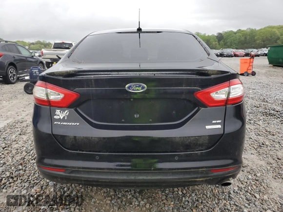 2016 Ford Fusion SE with VIN 3FA6P0HDXGR139386, listed as a Copart auction lot 51926145 with 155,795 mi miles and Clean Title. Bid and sale history available at carsss.com. Image 6.