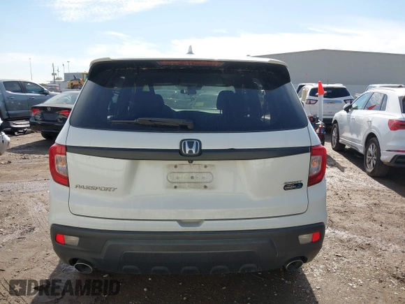 2021 Honda Passport Sport с VIN 5FNYF7H25MB000793, выставлен на аукционе IAAI как лот 41350844 с пробегом 54 958 миль миль и . История ставок и продаж доступна на DreamBid. Изображение 16.