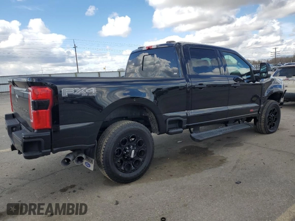 2024 Ford F-350 XL with VIN 1FT8W3BM6REF70748, listed as a Copart auction lot 51520485 with 6,862 mi miles and Salvage title. Bid and sale history available at DreamBid. Image 3.
