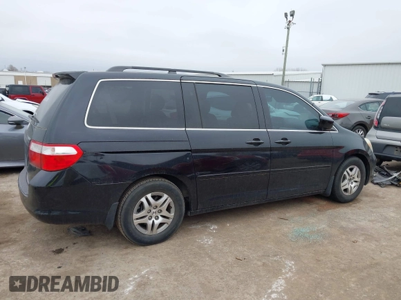 2006 Honda Odyssey EX-L with VIN 5FNRL38716B011262, listed as a IAAI auction lot 41707671 with 183,861 mi miles. Bid and sale history available at carsss.com. Image 13.