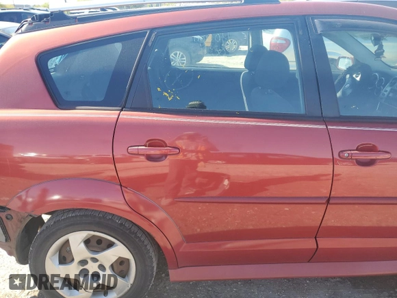 2007 Pontiac Vibe with VIN 5Y2SL65897Z400811, listed as a Copart auction lot 73208944 with 0 mi miles and Salvage Title. Bid and sale history available at carsss.com. Image 10.