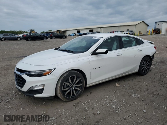 2020 Chevrolet Malibu RS with VIN 1G1ZG5ST3LF057102, listed as a Copart auction lot 54014725 with 64,168 mi miles and Salvage Title. Bid and sale history available at DreamBid. Image 1.
