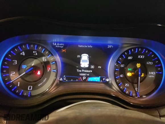2015 Chrysler 300 with VIN 2C3CCAGG4FH892422, listed as a Copart auction lot 48292945 with 165,687 mi miles and Salvage Title. Bid and sale history available at carsss.com. Image 9.