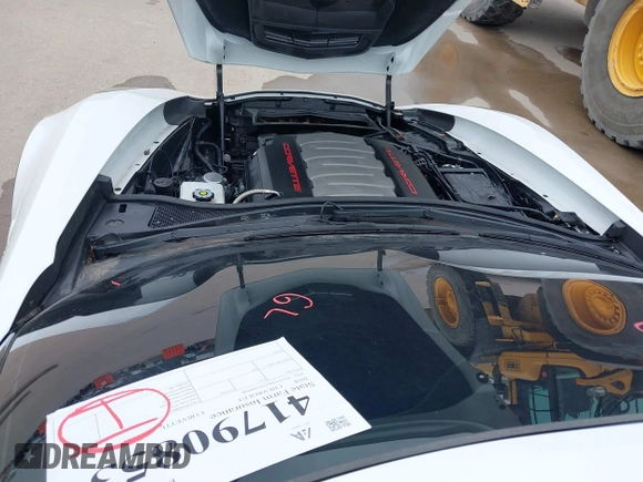 2018 Chevrolet Corvette Grand Sport 2LT with VIN 1G1YY2D73J5106468, listed as a IAAI auction lot 41790853 with 10,646 mi miles. Bid and sale history available at carsss.com. Image 17.