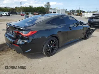 2022 BMW 4 Series 430i z VIN WBA53AP08NCJ06319, wystawiony jako Copart lot #66679104 z przebiegiem 17 935 mil mil oraz . Historia ofert i sprzedaży dostępna na DreamBid. Obrazek 3.