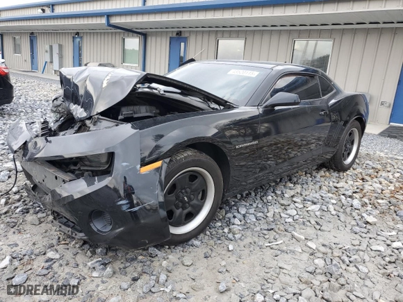 2010 Chevrolet Camaro LS with VIN 2G1FA1EV7A9161902, listed as a Copart auction lot 43520115 with 96,599 mi miles and Salvage Title. Bid and sale history available at carsss.com. Image 1.