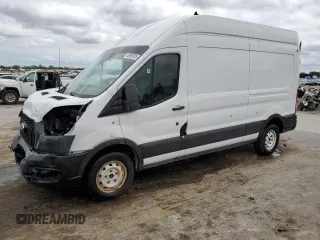 2021 Ford Transit Cargo z VIN 1FTBR1X87MKA53899, wystawiony jako Copart lot #53969705 z przebiegiem 94 115 mil mil oraz Szkody całkowita. Historia ofert i sprzedaży dostępna na DreamBid. Obrazek 1.
