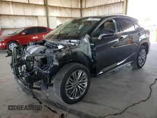 2022 Lexus RX with VIN 2T2JZMAA5NC250349, listed as a Copart auction lot 49899195 with 37,212 mi miles and Salvage Title. Bid and sale history available at carsss.com. Image 1.