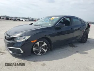 2019 Honda Civic LX with VIN 19XFC2F6XKE010537, listed as a Copart auction lot 51139255 with 117,859 mi miles and Salvage Title. Bid and sale history available at DreamBid. Image 1.