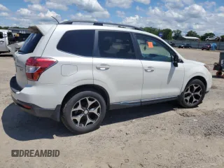 2015 Subaru Forester XT Touring with VIN JF2SJGUC4FH452824, listed as a Copart auction lot 56219615 with 127,328 mi miles and Salvage title. Bid and sale history available at DreamBid. Image 3.