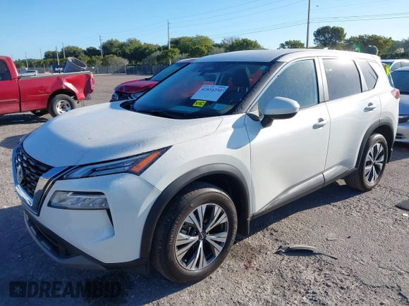 2023 Nissan Rogue SV z VIN JN8BT3BA3PW437865, wystawiony jako IAAI lot #41834250 z przebiegiem 8 725 mil mil oraz . Historia ofert i sprzedaży dostępna na DreamBid. Obrazek 18.