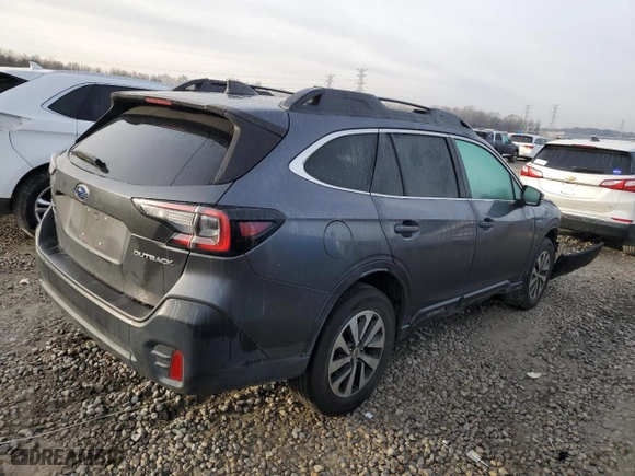 2021 Subaru Outback Premium with VIN 4S4BTAFC7M3208593, listed as a Copart auction lot 42805575 with 68,610 mi miles and Salvage Title. Bid and sale history available at carsss.com. Image 3.