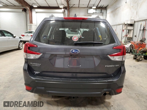 2021 Subaru Forester with VIN JF2SKADC9MH466855, listed as a Copart auction lot 49547435 with 49,501 mi miles and Salvage Title. Bid and sale history available at carsss.com. Image 6.
