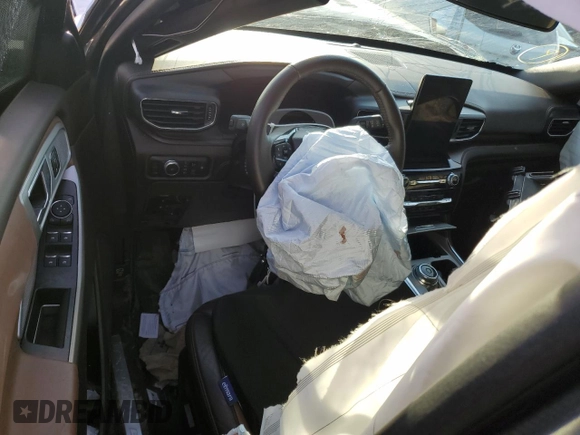 2023 Ford Explorer King Ranch z VIN 1FM5K8LC2PGA31302, wystawiony jako Copart lot #83780084 z przebiegiem 33 431 mil mil oraz Szkoda całkowita • Salvage title. Historia ofert i sprzedaży dostępna na DreamBid. Obrazek 8.