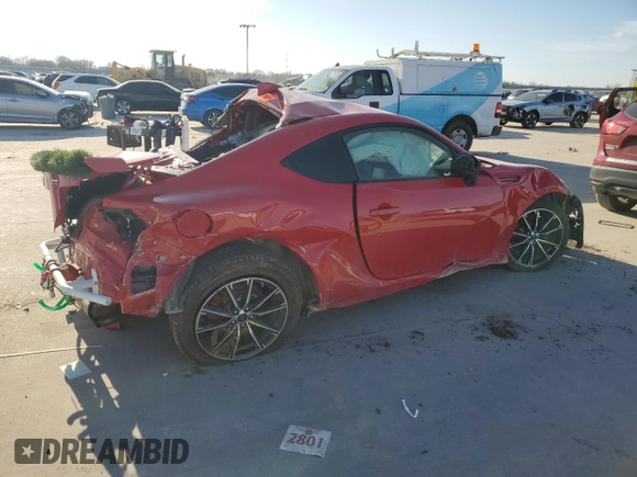 2017 Subaru BRZ Limited with VIN JF1ZCAC10H8604188, listed as a Copart auction lot 89068425 with Not provided miles and Salvage title. Bid and sale history available at DreamBid. Image 3.