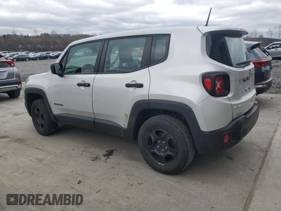 2018 Jeep Renegade Sport with VIN ZACCJBAB6JPJ43260, listed as a Copart auction lot 51775635 with 163,143 mi miles and Salvage Title. Bid and sale history available at DreamBid. Image 2.