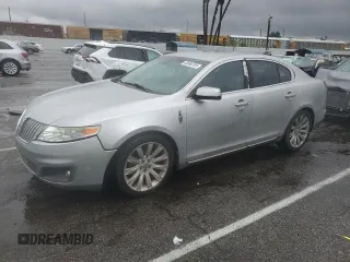 2012 Lincoln MKS with VIN 1LNHL9DR5CG804793, listed as a Copart auction lot 48966795 with 111,097 mi miles and Clean Title. Bid and sale history available at carsss.com. Image 1.