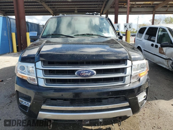 2017 Ford Expedition Platinum with VIN 1FMJU1MT6HEA64718, listed as a Copart auction lot 85048814 with 127,935 mi miles and Salvage title. Bid and sale history available at DreamBid. Image 5.