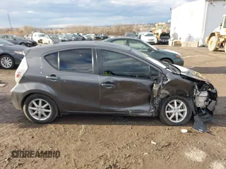 2012 Toyota Prius c One with VIN JTDKDTB31C1029950, listed as a IAAI auction lot 41223112 with 117,660 mi miles. Bid and sale history available at carsss.com. Image 14.