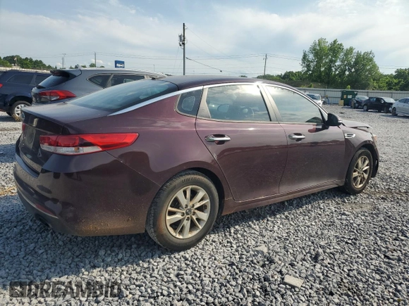 2016 Kia Optima LX z VIN 5XXGT4L3XGG024883, wystawiony jako Copart lot #57380685 z przebiegiem 135 233 mil mil oraz Szkoda całkowita • Salvage title. Historia ofert i sprzedaży dostępna na DreamBid. Obrazek 3.