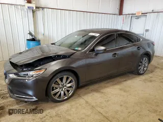 2021 Mazda 6 Signature with VIN JM1GL1XY2M1619626, listed as a Copart auction lot 41427564 with 10,821 mi miles and . Bid and sale history available at DreamBid. Image 1.