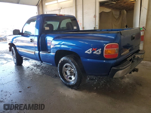 2003 Chevrolet Silverado 1500 LS with VIN 1GCEK14V93Z284241, listed as a Copart auction lot 42791325 with 199,776 mi miles and Salvage Title. Bid and sale history available at DreamBid. Image 2.